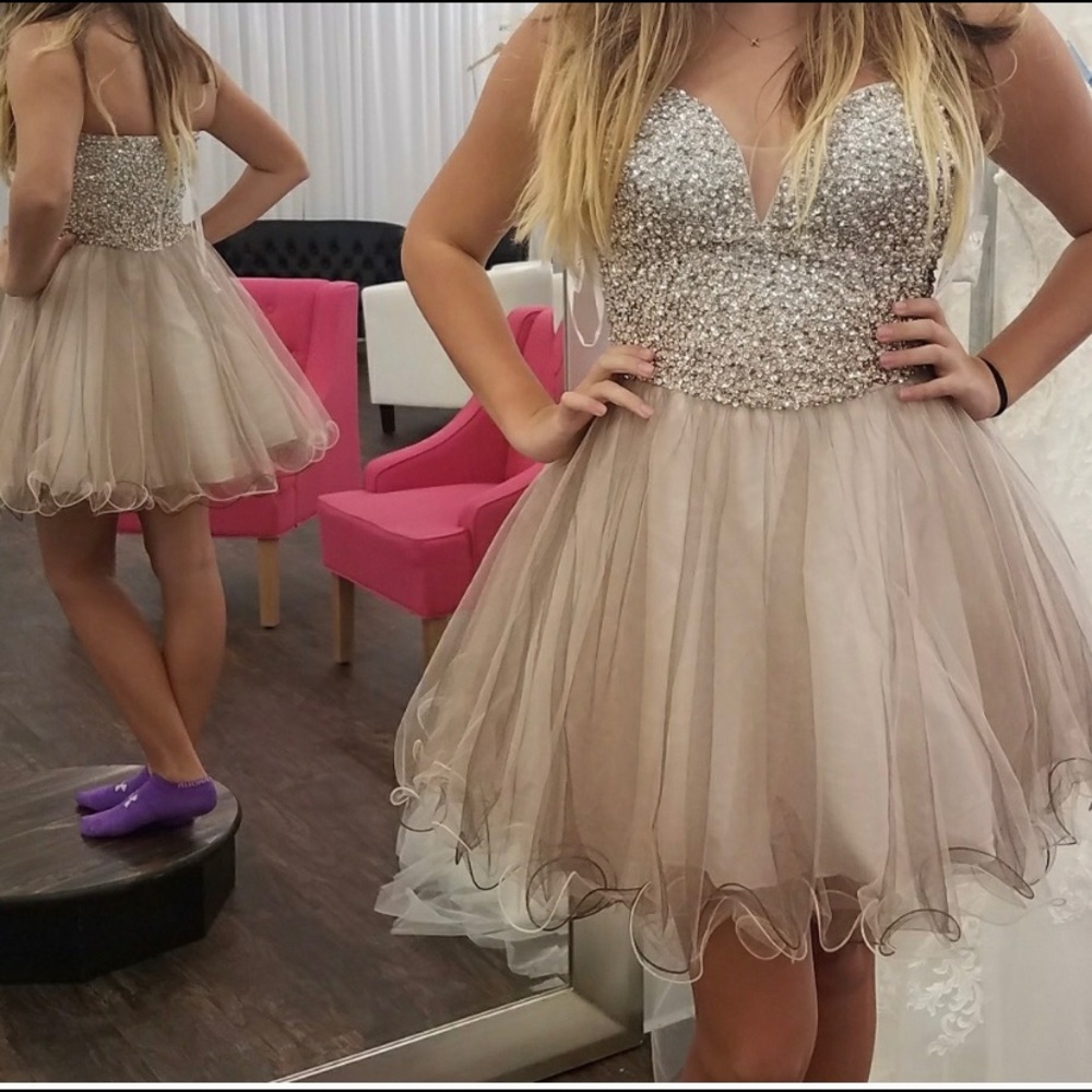 Homecoming dress size 12 - Picture 1 of 5